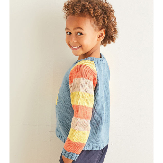 Sirdar Ice Cream Sweater Jumper Knitting Pattern