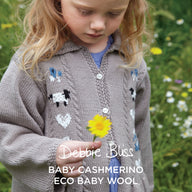 Debbie Bliss Collared Smock Coat Knitting Pattern