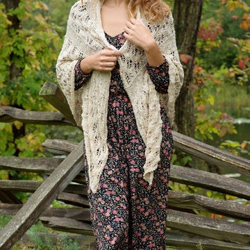 Clew Shawl Wrap Knitting Pattern