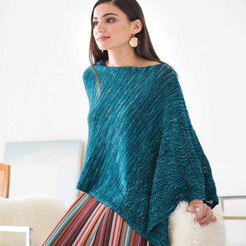 Malabrigo Book 17 Cape Crochet Pattern