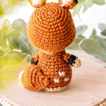 Woodland Crochet Fox Amigurumi Doll