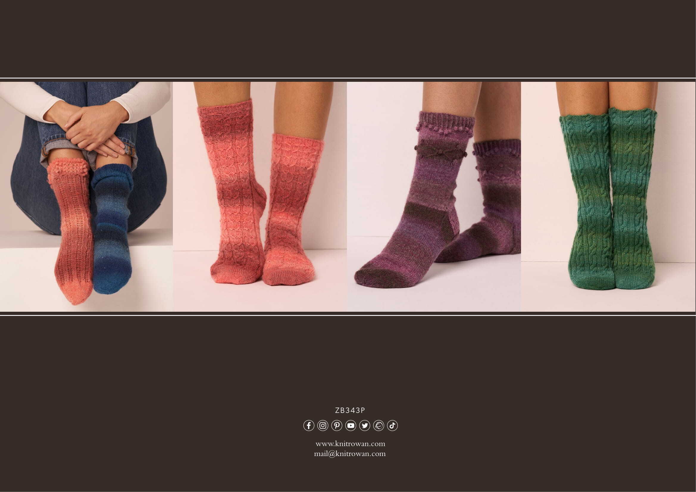 Rowan Designer Socks Knitting Pattern