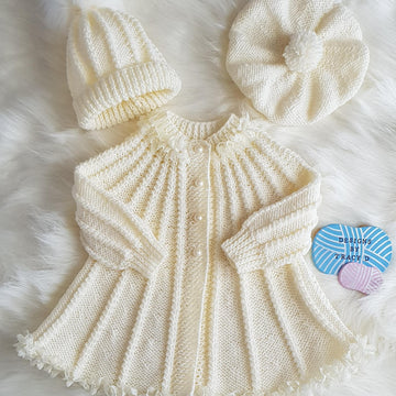 Baby blanket knitting pattern Iris - Rohan