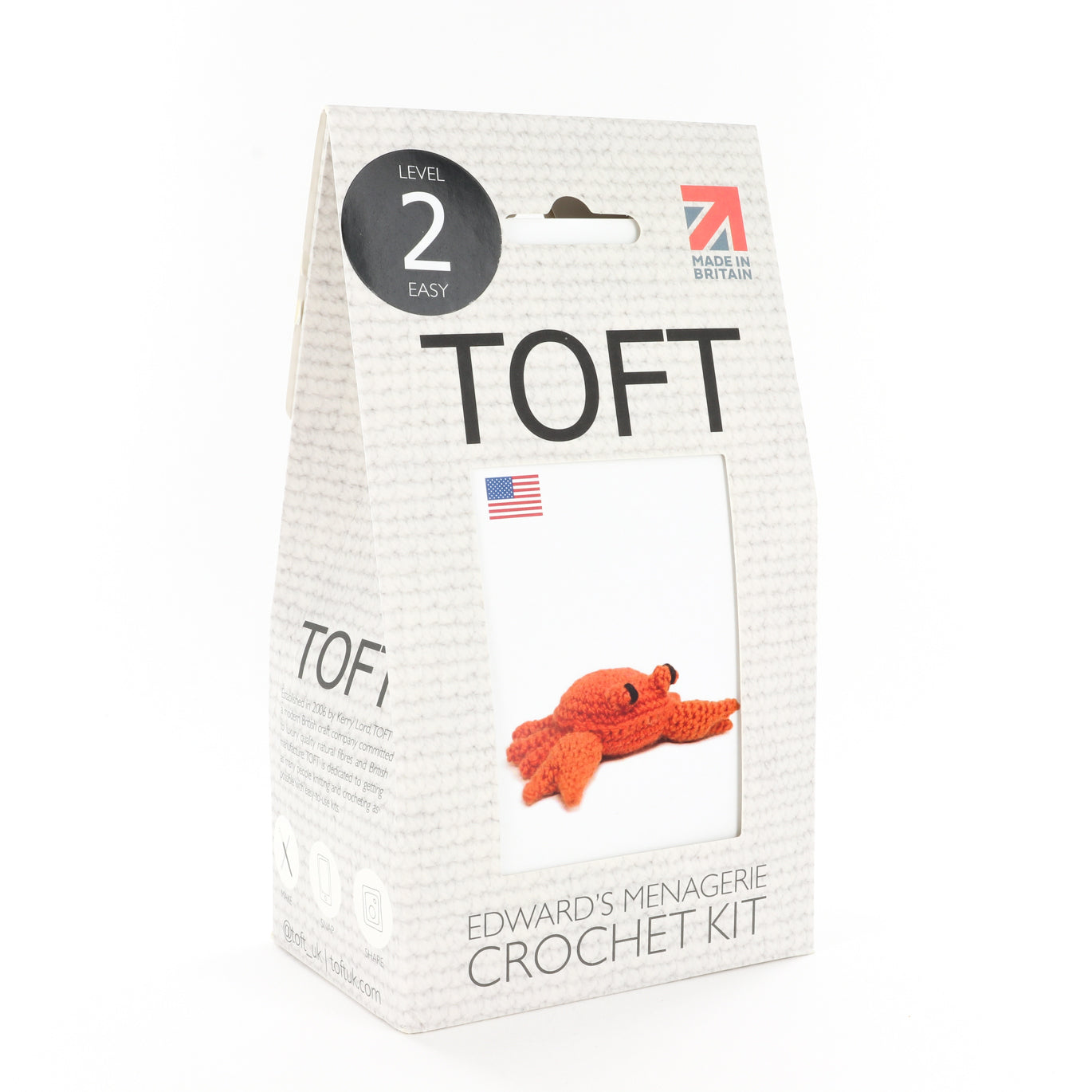 TOFT Edward's Menagerie Mini Animal Crochet Kit