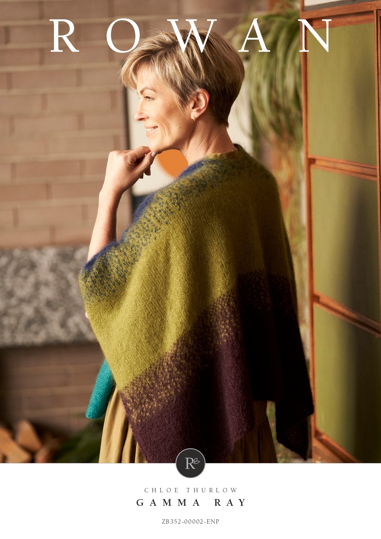 Gamma Ray Poncho Cape Knitting Pattern