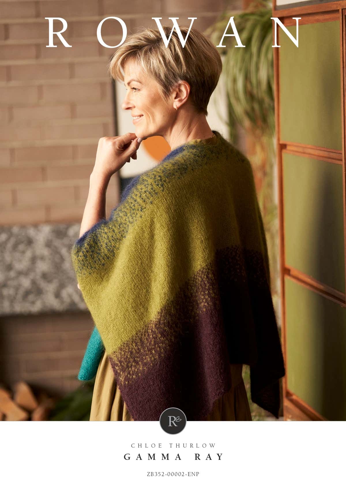 Gamma Ray Poncho Cape Knitting Pattern