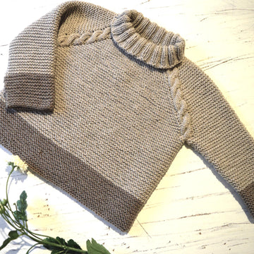 Driftwood Sweater, Top Down - P127