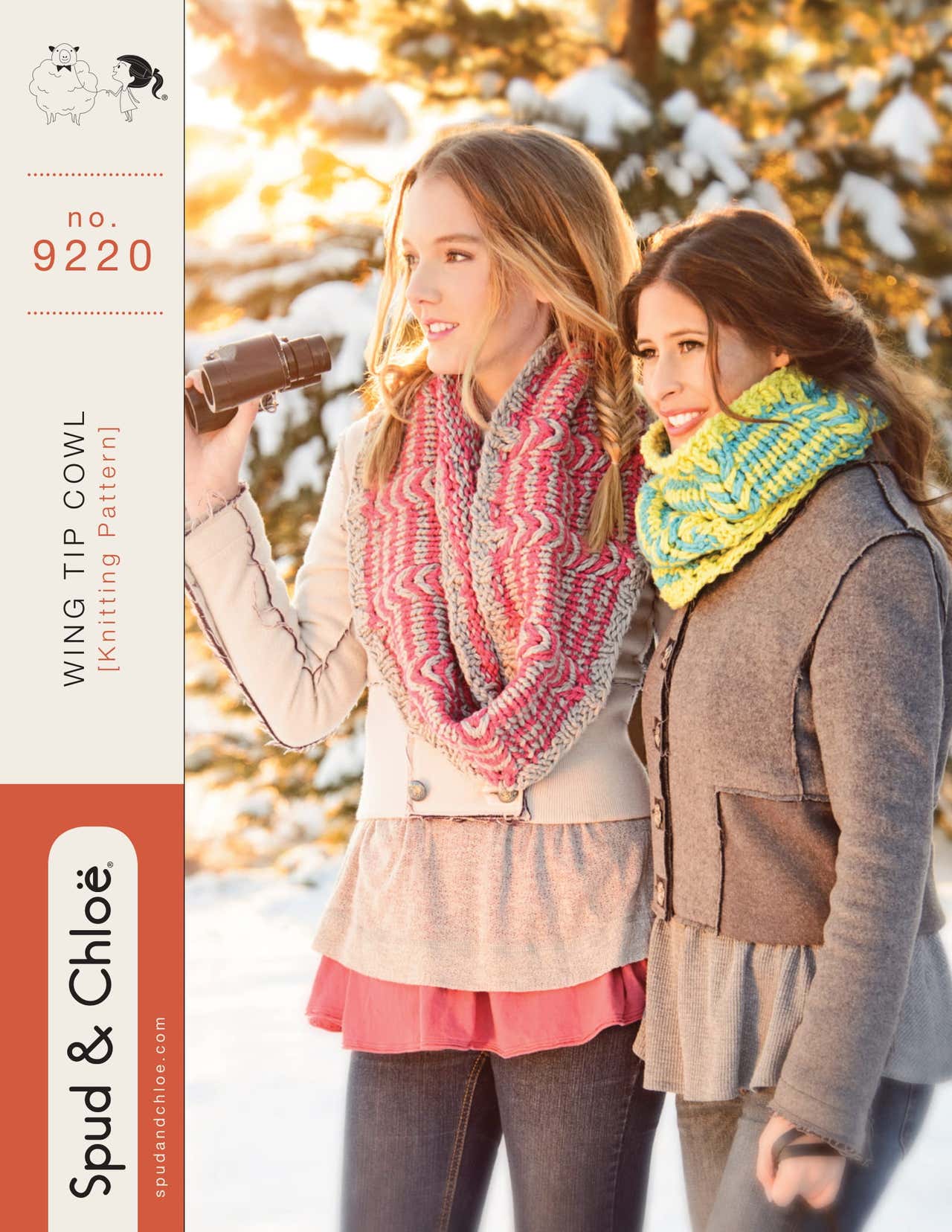 Wing Tip Cowl Knitting Pattern