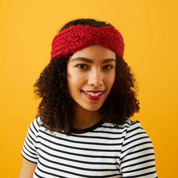 Paintbox Yarns Funky Chunky Headbands Knitting Pattern