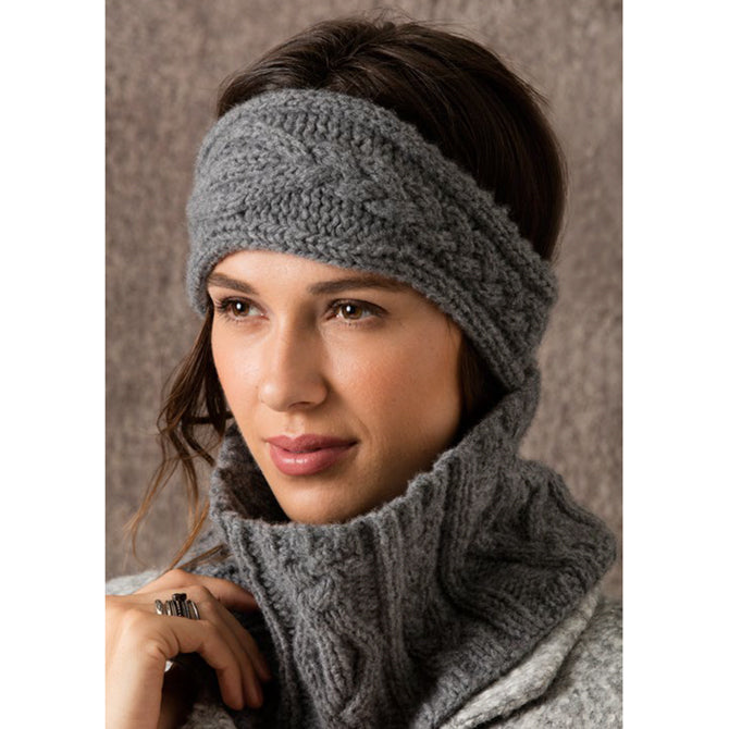 String Park City Cabled Headband & Cowl Knitting Pattern