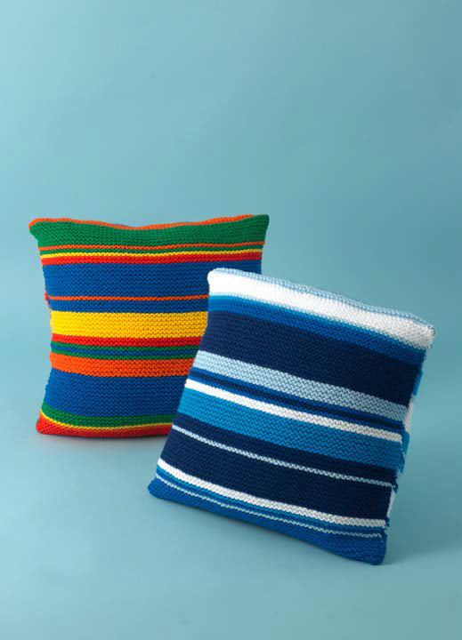 Paintbox Yarns Weekend Cushion Knitting Pattern
