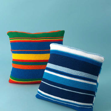 Paintbox Yarns Weekend Cushion Knitting Pattern