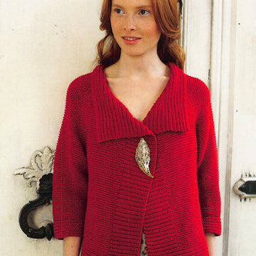 Debbie Bliss Garter Stitch Jacket Knitting Pattern