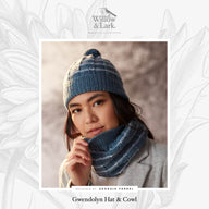 Gwendolyn Hat & Cowl - Hat Knitting Pattern For Women
