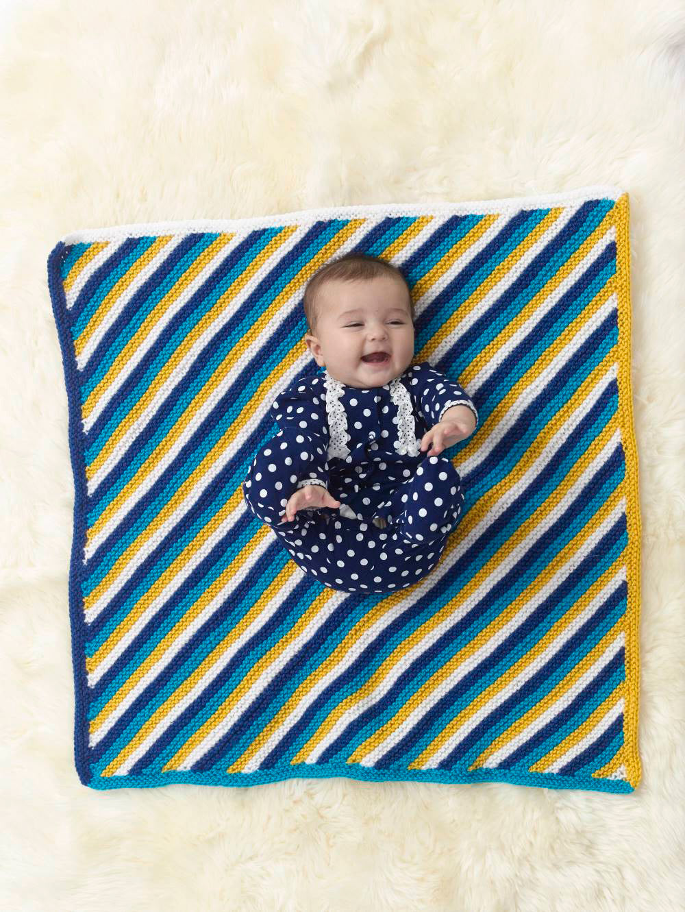 Starboard Throw Blanket Knitting Pattern