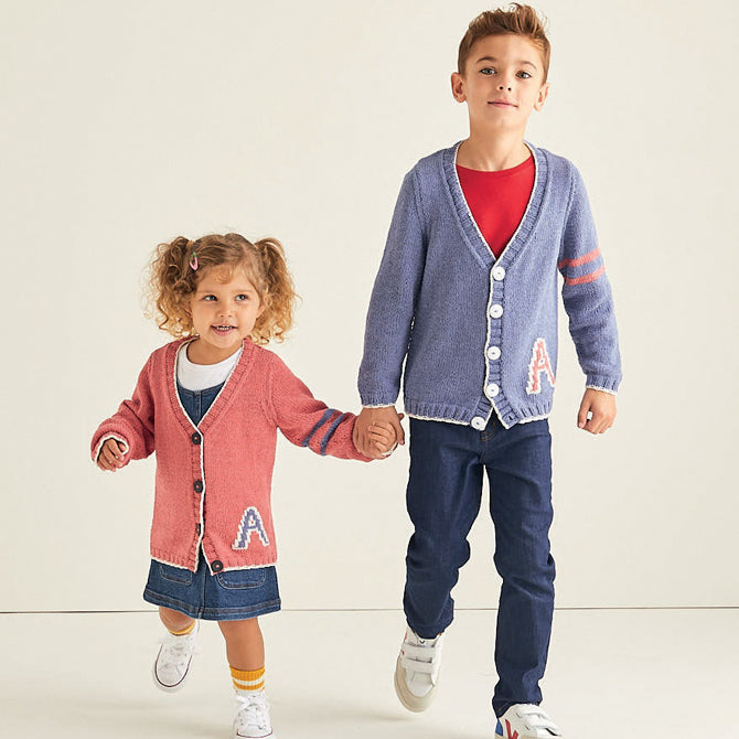Sirdar Varsity Cardigan Knitting Pattern