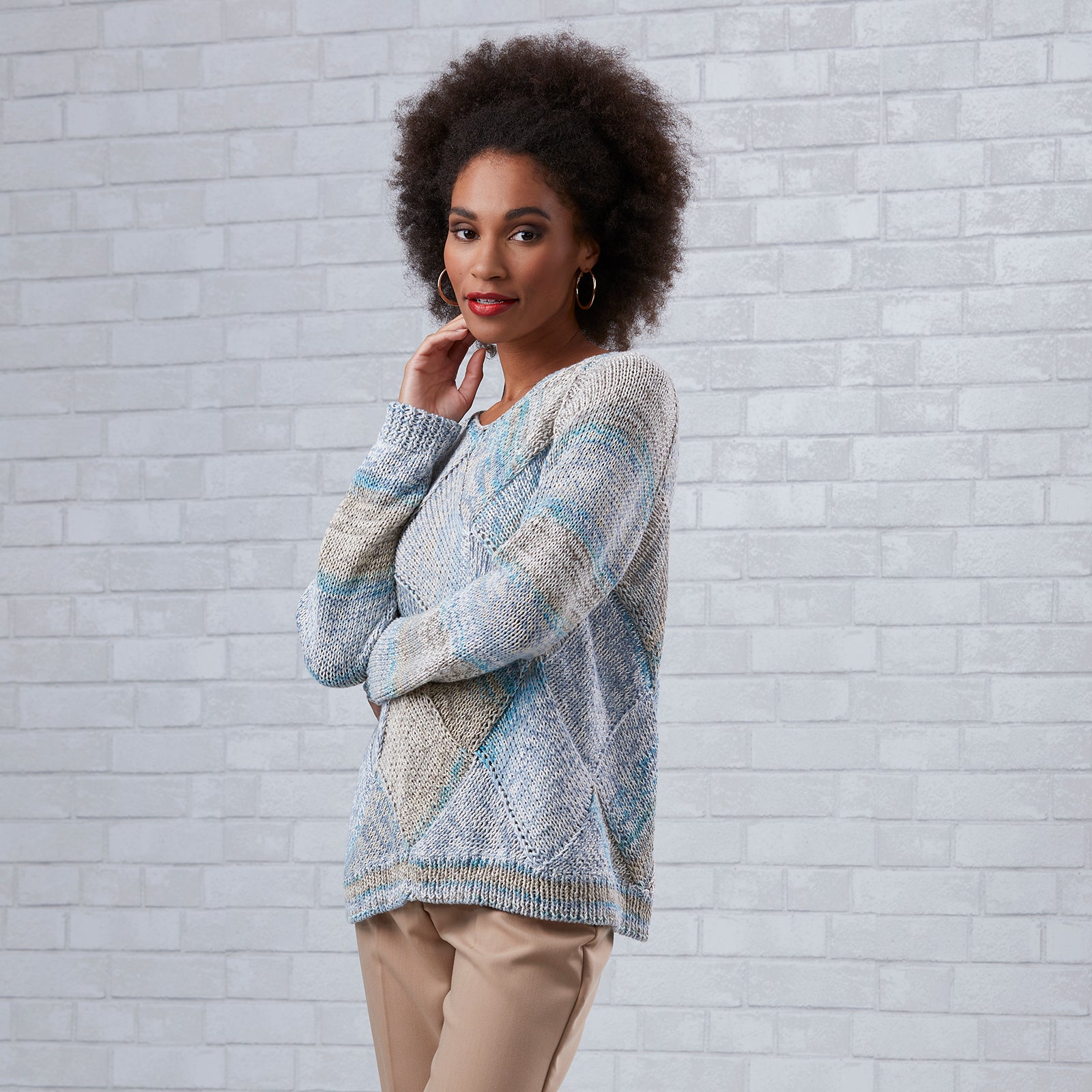 Sesia Rosie Pullover Jumper Knitting Pattern