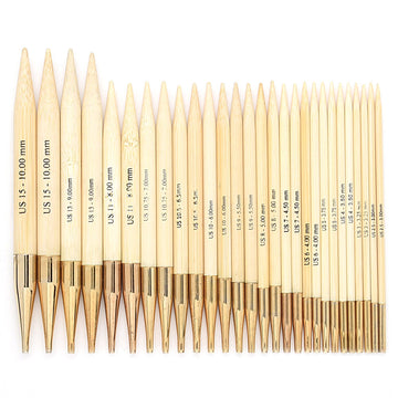Knitter's Pride Bamboo Interchangeable Circular Needle Tips