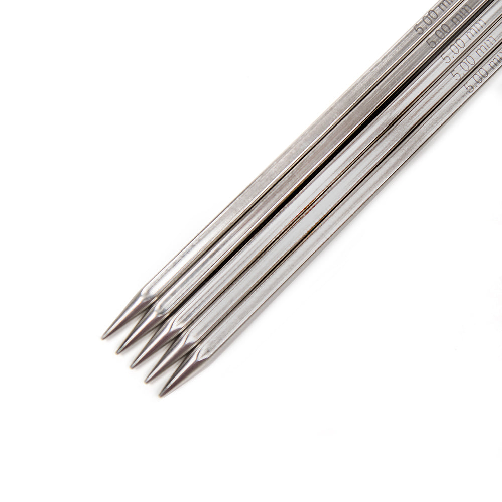 KnitPro Nova Cubics Double Point Needles 8" (Set of 5)