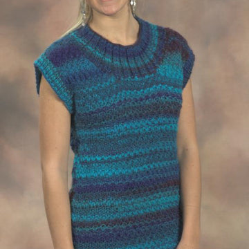 Tunic Length Pullover Top Knitting Pattern