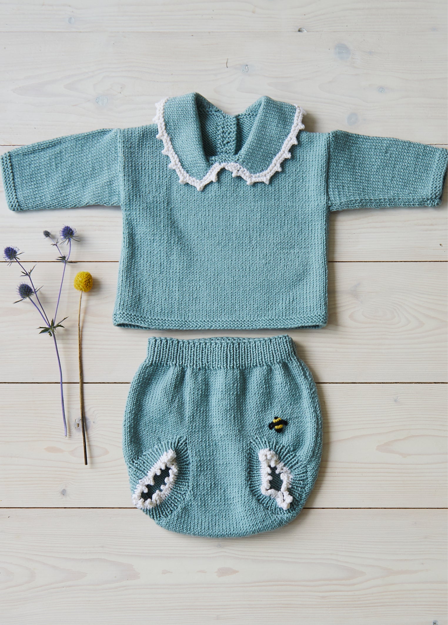 Debbie Bliss Flower Baby Knitting Pattern