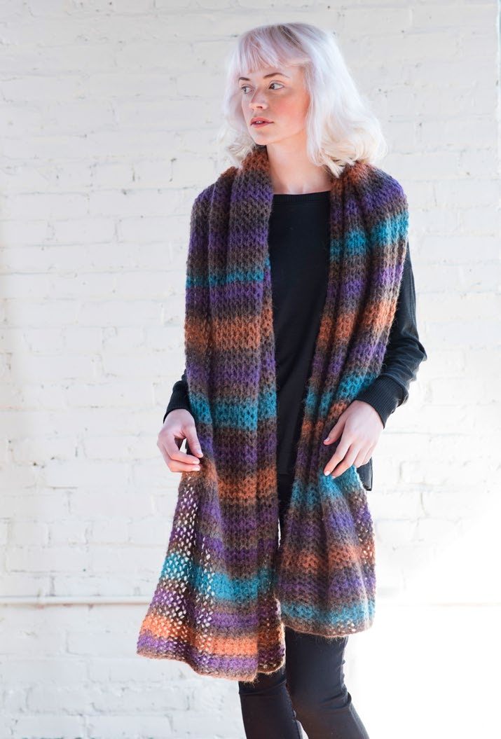 Tirso Stole Scarf Knitting Pattern