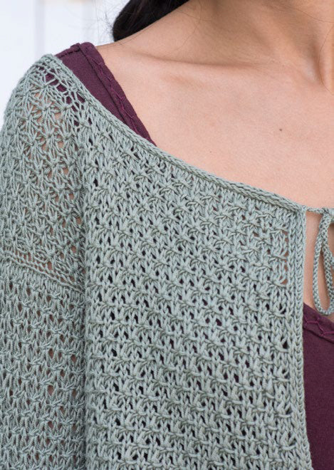 Sweetgrass Shrug Bolero Knitting Pattern