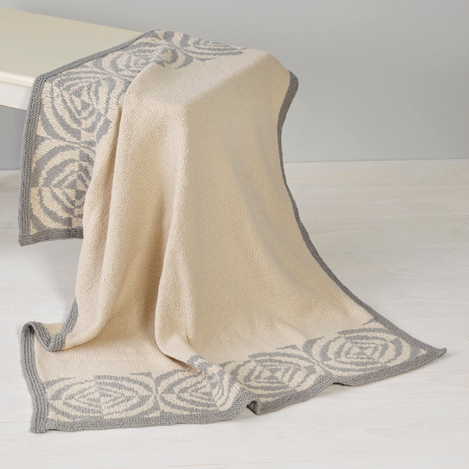 Valley Yarns Opaline Heirloom Blanket Knitting Pattern
