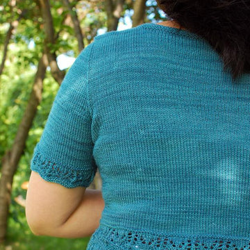 Bellevue Cardigan - fingering weight