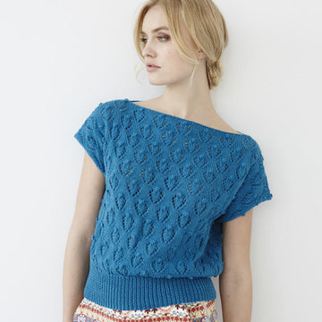 Debbie Bliss Lace Knot Top PDF