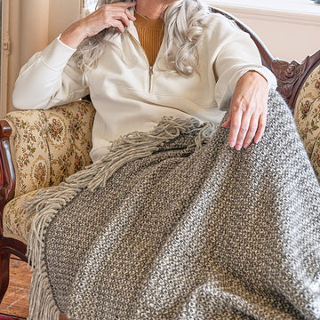 Mowbray Throw Blanket Knitting Pattern