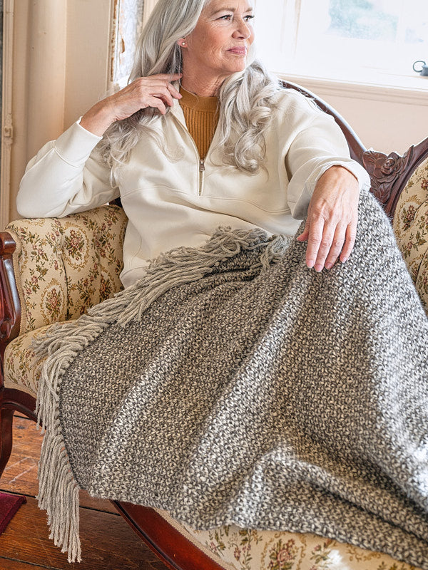 Mowbray Throw Blanket Knitting Pattern