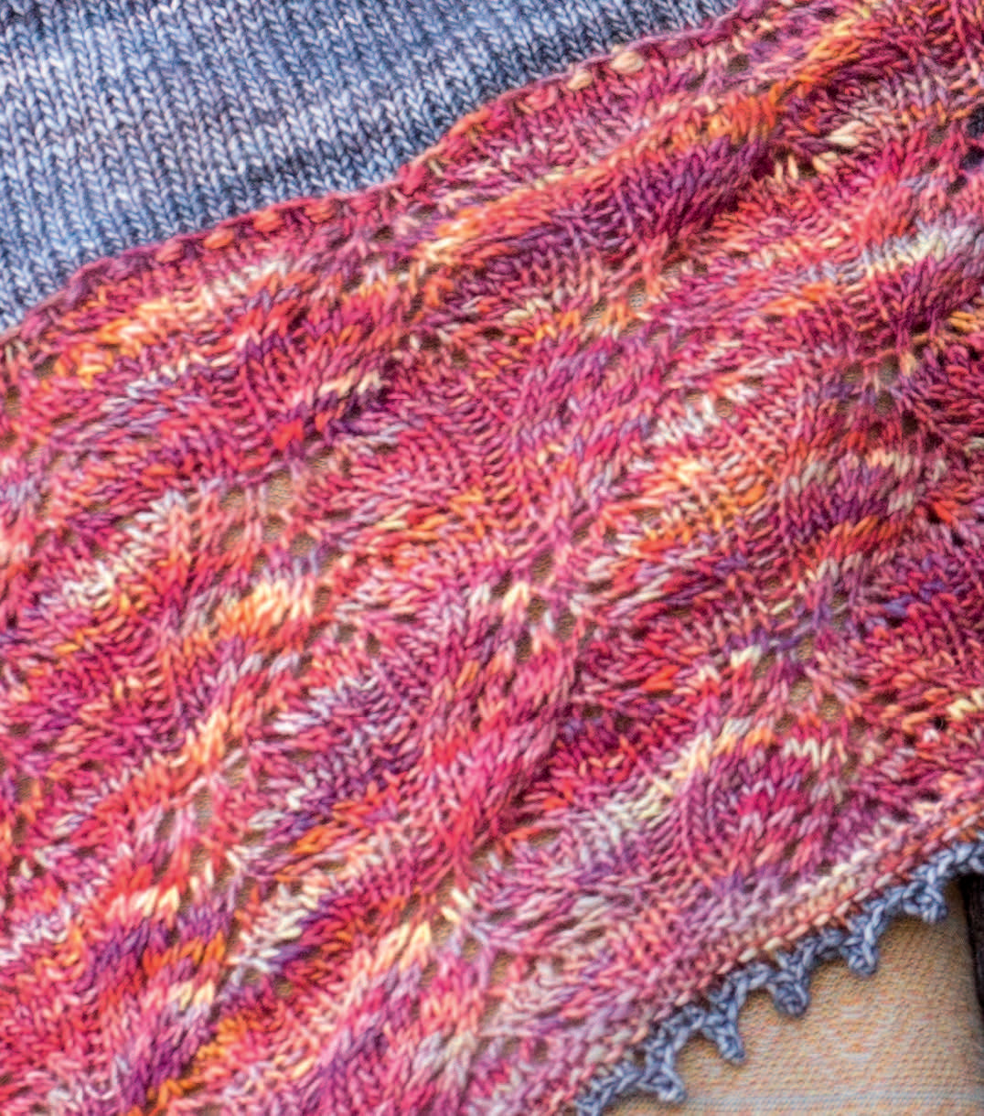 Douglass Shawl Wrap Knitting Pattern