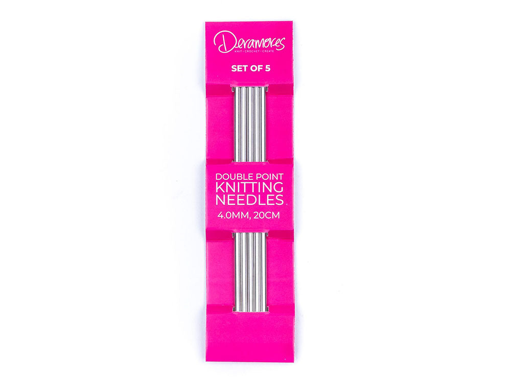 Deramores Double Point Needles 8in (Set of 5)