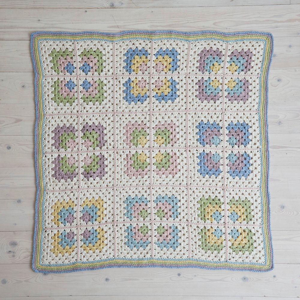 Debbie Bliss Patchwork Crochet Blanket Pattern