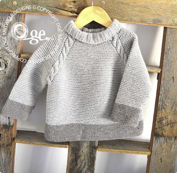 Driftwood Sweater, Top Down - P127