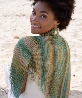 Berroco Vacanza Wrap Knitting Pattern