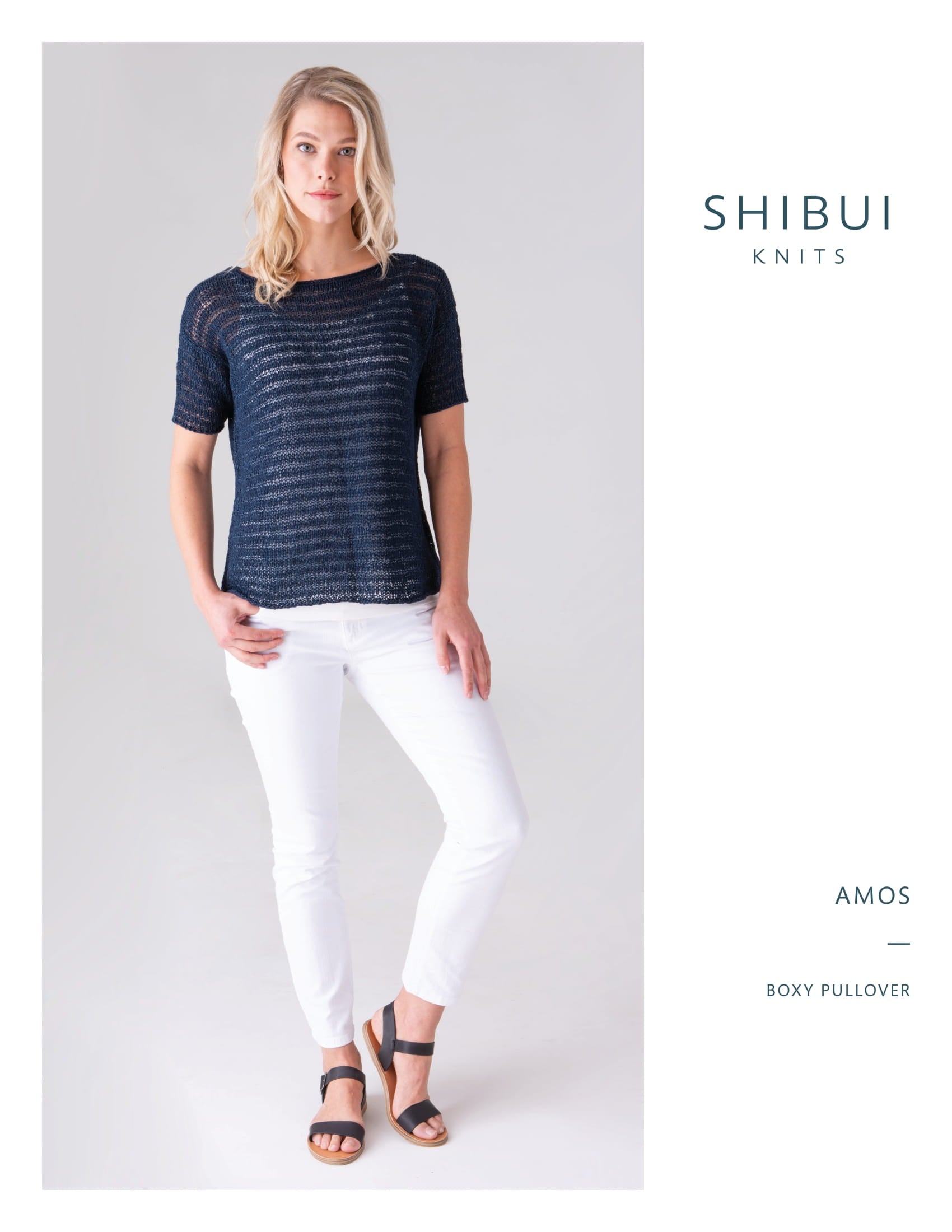 Shibui Knits Amos Jumper Knitting Pattern