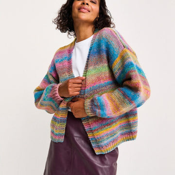Sirdar Healing Crystal Cardigan Knitting Pattern