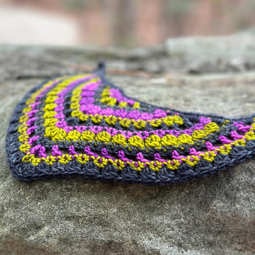 Syncopated Stripes Shawl