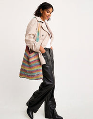 Sirdar Rippled Mineral Bag Knitting Pattern