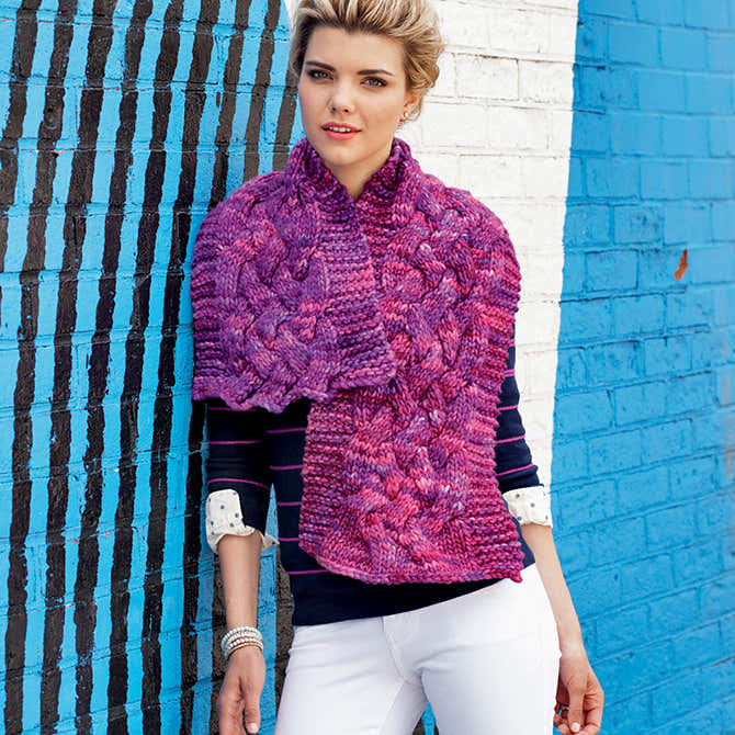 Malabrigo Sunset Park Scarf Knitting Pattern