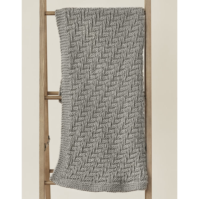 Tahki Yarns Breckenridge Blanket Knitting Pattern
