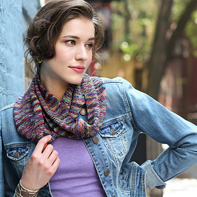 Malabrigo Carmine Cowl Knitting Pattern