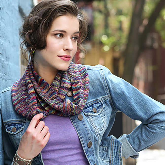 Malabrigo Carmine Cowl Knitting Pattern