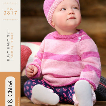 Spud & Chloe by Blue Sky Fibers Busy Baby Set Knitting