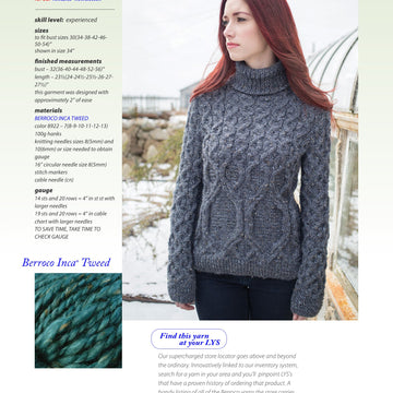 Berroco Standing Jumper Knitting Pattern