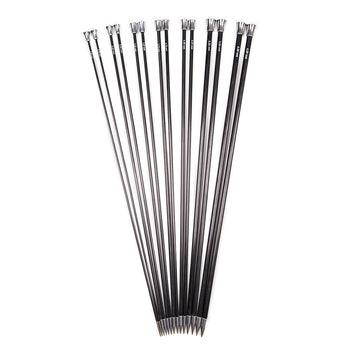 KnitPro Karbonz Single Point Needles 14"