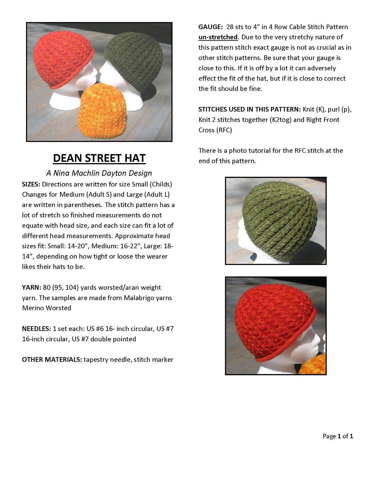 Dean Street Hat