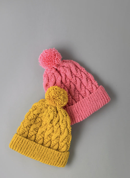 Paintbox Yarns Modern Cable Hat Knitting Pattern